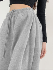 High Waist Wide Leg Jogger Pants Women Casual Loose Comfortable Everyday Fashion Trousers