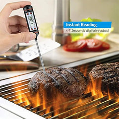 Food Thermometer Digital Electronic Probe Instant Read Baking Cooking Kitchen Temperature Measurement