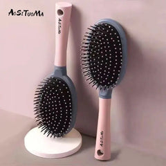 Detangling Hair Brush Wavy Curly Wet Dry Oily Thick Hair Massage Comb Gentle Scalp Care Tool