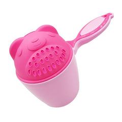 Baby Shampoo Rinser Cup Cartoon Toddler Bath Hair Wash Container Infant Eye Protection Gift