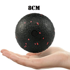Massage Ball Set Peanut High Density Lightweight Yoga Kinesiology Pain Relief Relaxation Fitness Tool