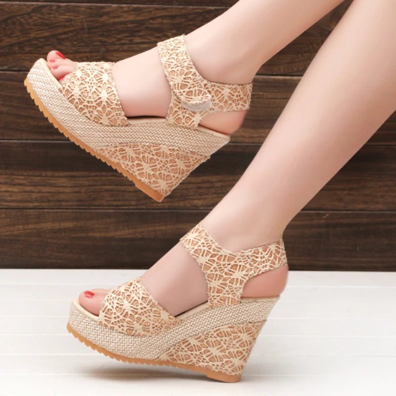 Wedge Sandal Off white