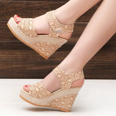 Wedge Sandal Off white
