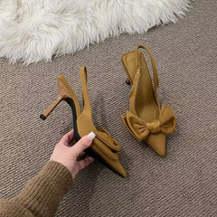 singback shoes beige