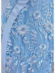 Plus Size Bodycon Dress Floral Patchwork Evening Party Elegant Midi Cocktail Fitted Women Stretch