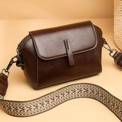 Crossbody Bag Women Small Faux Leather Luxury Trendy Messenger Shoulder Chic Handbag Purse