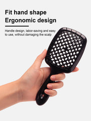 Air Cushion Brush Comb for Tangled Hair, Hair Brush Massage Anti-Static Hollow Out for Wet Curly Hair Styling Brush Tool