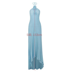 Maxi Dress Women Sheer Mesh Halter Elegant Holiday Vacation Beach Long Casual Summer Dress