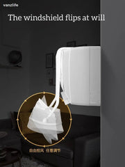 Air Conditioner Deflector Universal Wall-Mounted Windshield One Way Blowing Windproof Cold Air Insulator