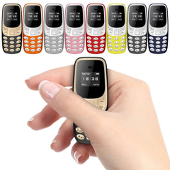 Mini Mobile Phone BM10 Dual SIM Bluetooth Voice Changer Low Radiation Sound Recording Compact Gift