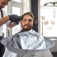 Hair Cutting Cape Barber Gown Apron Cloth Cover Salon Hairdressing Umbrella Catcher Tool