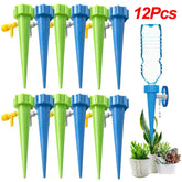 Automatic Drip Irrigation System Self Watering Spikes for Flower Plants Greenhouse Garden Adjustable Automatic Water Dripper Device