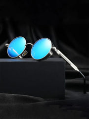 Metal Round Retro Sunglasses Men Women Fashion Vintage SunGlasses