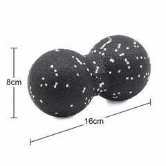 Peanut Massage Ball Set High Density Lightweight Yoga Relaxation Ball Pain Relief Kinesiology Massage Fitness Mini Ball