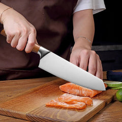 Chef Knife Japanese Professional Stainless Steel Meat Fish Vegetable Butcher Cleaver Kitchen Knife Box