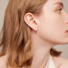 Star Stud Earrings Women 925 Sterling Silver Platinum Plated Minimalist Fashion Jewelry Gift