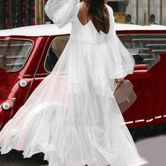 white dress