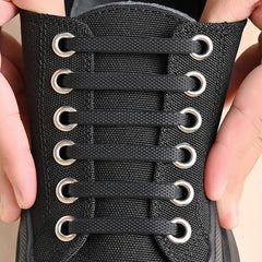 Shoelaces No-Tie Silicone 16-Piece 12 Colors Elastic Lazy Creative Rubber Lace Kids Adults Sneakers