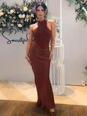 Long Dress coffee