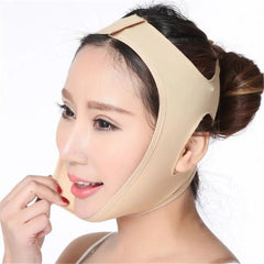 Face Lifting Strap Women Stretchy V-Line Elastic Shaper Chin Cheek Belt Facial Massager Skin Care Tool