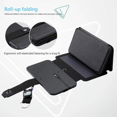Solar Charger Portable Foldable USB 5V 1A High Power Output Outdoor Camping Multifunctional Panel