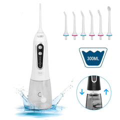 Dental Water Jet 300ML Water Flosser Teeth Whitening