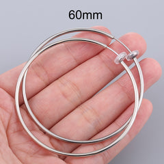 Clip On Earrings, Non Pierced Hoop Earrings Many Sizes Hoop Earrings