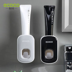 Wall Mount Toothpaste Dispenser Bathroom Squeezer Automatic Organizer Home Accessory
