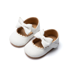 PU Leather Princess Shoes Baby Girls Soft Comfortable Cute Casual Everyday Fashion Gift