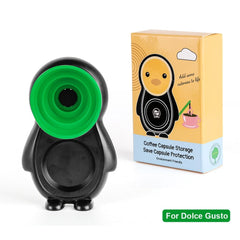 Reusable Dolce Gusto Capsules Stainless Steel Refillable Silicone Cover Coffee Kitchen Tool