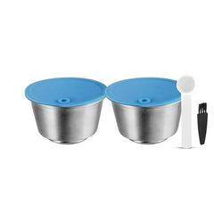 Reusable Dolce Gusto Capsules Stainless Steel Refillable Silicone Cover Coffee Kitchen Tool