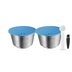 Reusable Dolce Gusto Capsules Stainless Steel Refillable Silicone Cover Coffee Kitchen Tool