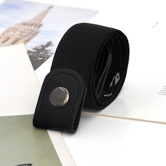 Invisible Elastic Belt Women No Buckle Ladies Waist Casual Everyday Fashion Accessory