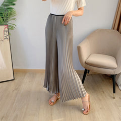 High Waist Wide Leg Trousers Women Straight Casual Comfortable Autumn Fashion Pants