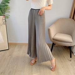 High Waist Wide Leg Trousers Women Straight Casual Comfortable Autumn Fashion Pants