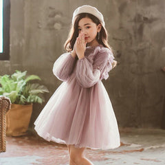 Flower Girl Tutu Dress Girls Teen Princess Special Occasion Wedding Elegant Gift Fashion