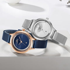 Quartz Waterproof Wristwatch Women Elegant Casual Everyday Fashion Accessory Gift