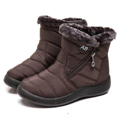 Suede Fur High Boots Women Winter Warm Casual Comfortable Cold Weather Fashion Shoes