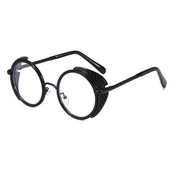 Steampunk Round Sunglasses Unisex Retro UV400 Casual Vintage Everyday Fashion Eyewear