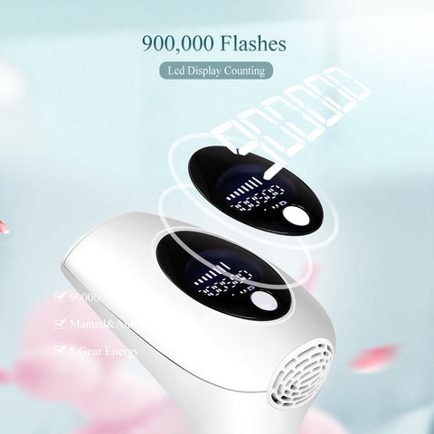 IPL Laser Hair Removal Device Professional Epilator Permanent Home Use Beauty Tool Gift
