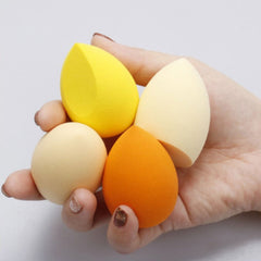 Makeup Sponge Set 4-Piece Soft Liquid Foundation Cream Powder Blending Beauty Tool Gift