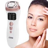 Mini Face Skin Care Machine Ultrasound RF EMS Facial Beauty Device