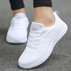 Breathable Sneakers Women Fashion Casual Lightweight Comfortable Everyday Walking Shoes