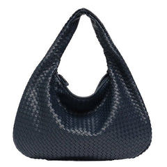 Patchwork Zipper Shoulder Bag Women Large Capacity Casual Everyday Fashion Handbag