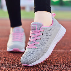 Women's Running Shoes Mesh Athletic Breathable Sports Sneakers