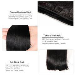 Brazilian Hair Weave Straight Hair Extensions