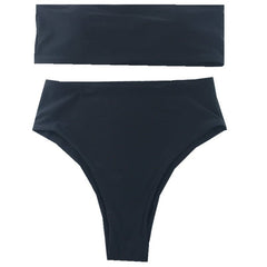 Padded Bikini Set Women 2-Piece Bathing Suit Casual Beach Vacation Summer Swimwear Fashion