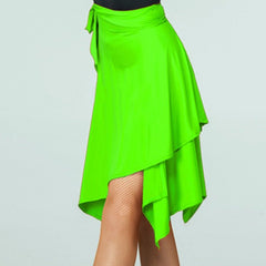 Latin Dance Skirt Women Beach Cover Up Casual Summer Swimwear Performance Fashion