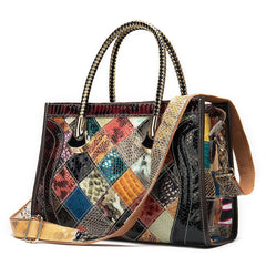 Genuine Leather Shoulder Bag Women Casual Elegant Large Capacity Everyday Fashion Purse