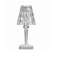 Diamond Acrylic Table Lamp Decorative LED Desk Light Home Bedroom Décor Gift